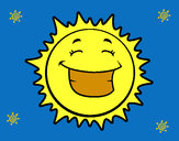 Dibujo Sol sonriendo pintado por alba2003