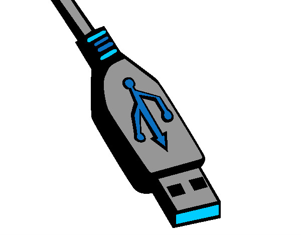Dibujo USB pintado por CLUBTI