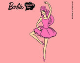 Dibujo Barbie bailarina de ballet pintado por amalia