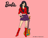 Dibujo Barbie rockera pintado por mary8cruz