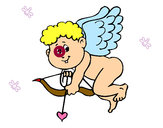 Dibujo Cupido 3 pintado por abrilichy