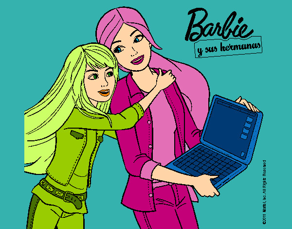 El nuevo portátil de Barbie