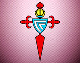 Dibujo Escudo del Real Club Celta de Vigo pintado por tiburon19