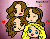 Dibujo Little mix pintado por nenitta