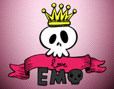 Dibujo Love Emo pintado por prims01