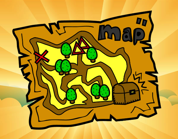 mapa de la isla de la muerte