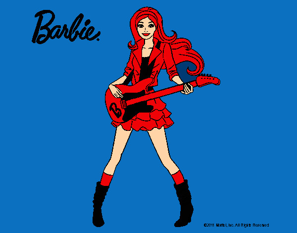 Barbie guitarrista