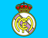 Dibujo Escudo del Real Madrid C.F. pintado por jjparri