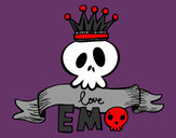 Dibujo Love Emo pintado por nickname22