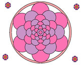 Dibujo Mandala 22 pintado por cande8