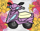 Dibujo Scooter pintado por BERRELLEZA