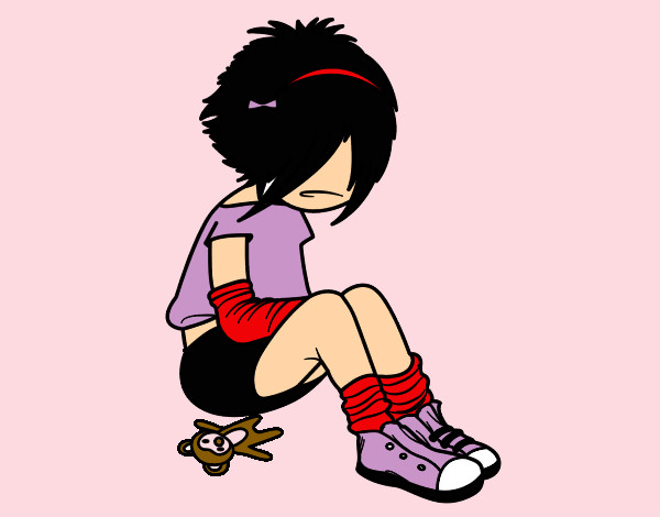 Chica emo