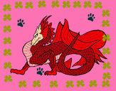 Dibujo Dragón de mar pintado por 49005859
