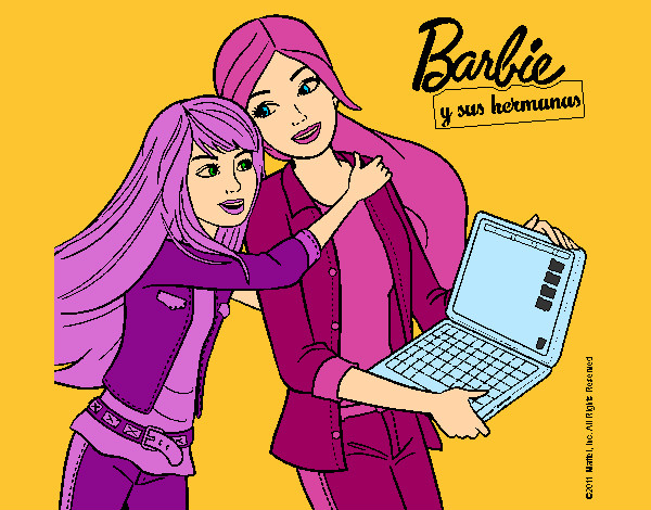 El nuevo portátil de Barbie