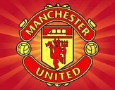 Dibujo Escudo del Manchester United pintado por superjose