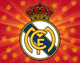 Dibujo Escudo del Real Madrid C.F. pintado por gisihhh