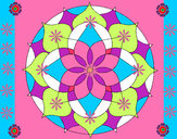 Dibujo Mandala 14 pintado por Adenydd