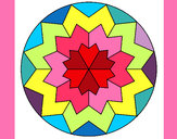 Dibujo Mandala 29 pintado por bubulandia