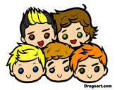 Dibujo One Direction 2 pintado por DDDMHTPS