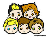 Dibujo One Direction 2 pintado por YoSoyLinda