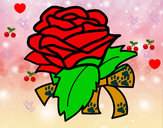 Dibujo Rosa, flor pintado por Yaritha