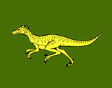 Dibujo Velociraptor pintado por pocholo