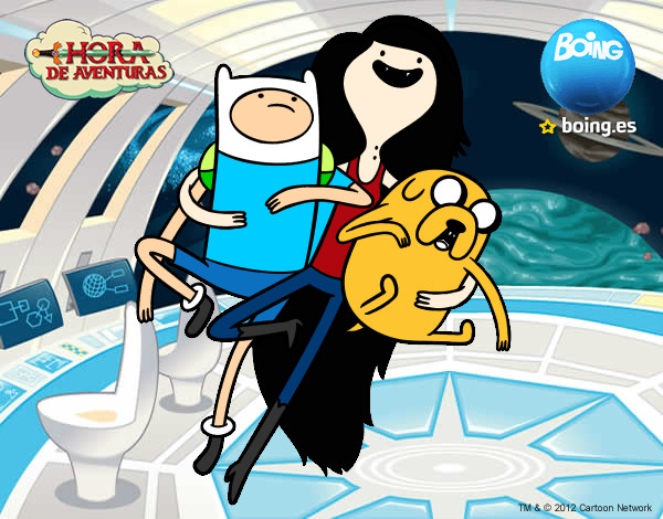 Volando con Marceline