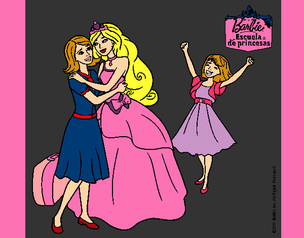 Dibujo Barbie proclamada princesa pintado por guadalupe0