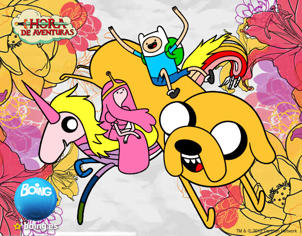 arcoiris y jake 