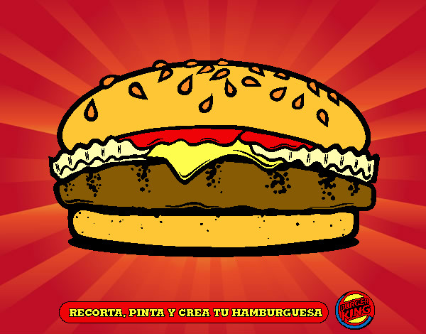 Dibujo Crea tu hamburguesa pintado por Carlos0212