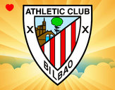 Dibujo Escudo del Athletic Club de Bilbao pintado por igotz