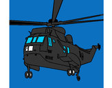 Dibujo Helicóptero al rescate pintado por X_XX479