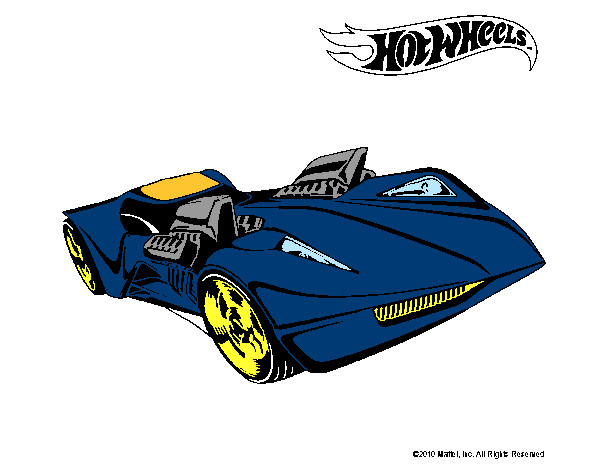 Dibujo Hot Wheels 4 pintado por Alan06