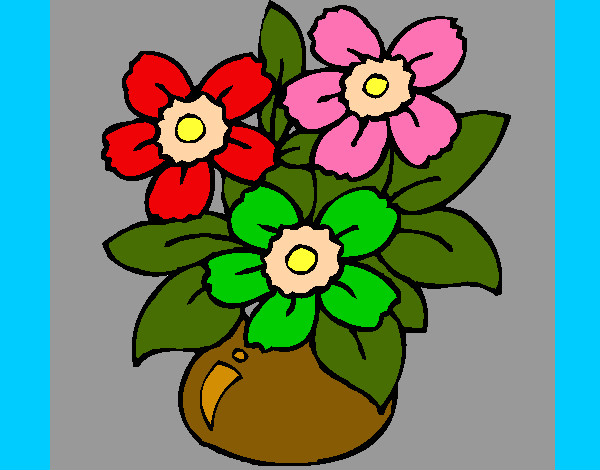 Dibujo Jarrón de flores pintado por guadalupe0