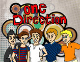 Dibujo One Direction 3 pintado por Annuska
