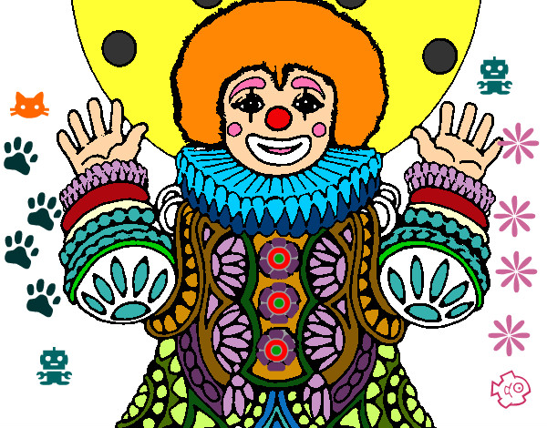 Payaso multicolor