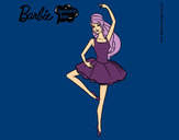 Dibujo Barbie bailarina de ballet pintado por amalia