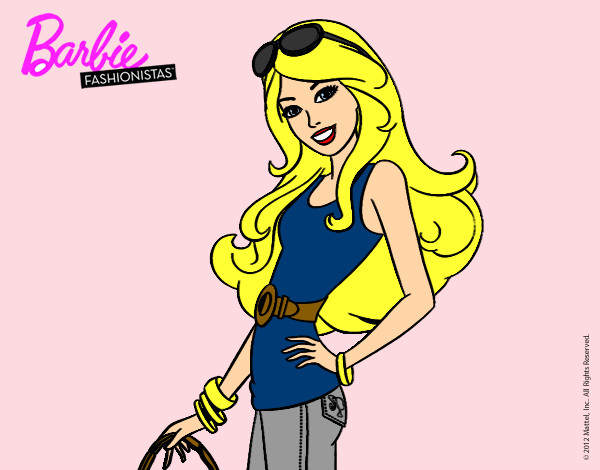 Dibujo Barbie casual pintado por Quinn