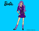 Dibujo Barbie juvenil pintado por amalia