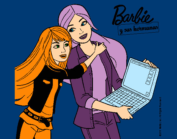 El nuevo portátil de Barbie