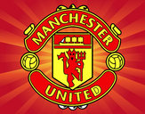 Dibujo Escudo del Manchester United pintado por gigu