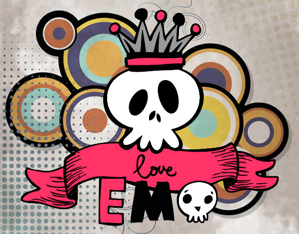 Dibujo Love Emo pintado por dulsesitha