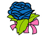 Dibujo Rosa, flor pintado por Vimag