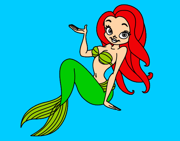 Dibujo Sirena sexy pintado por lisbeth08