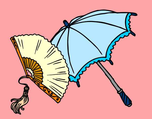 Amanico y paraguas