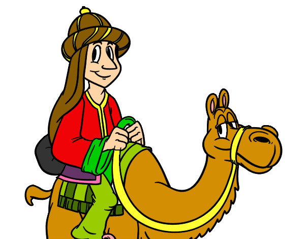 el rey melchol y su camello