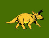Dibujo Triceratops 1 pintado por angieartes