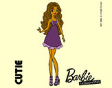 Dibujo Barbie Fashionista 3 pintado por vicky25
