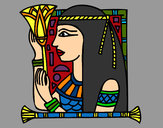 Dibujo Cleopatra pintado por Zaira99