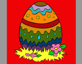 Dibujo Huevo de pascua 2 pintado por NuriaGa